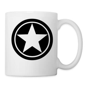 Star Circle icon - Mug - white - Right