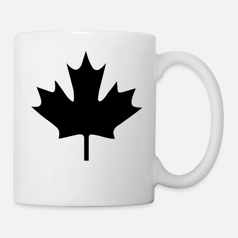 Kanada - Canadian Leaf - Tasse - Weiß