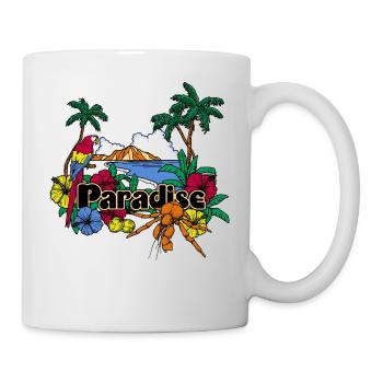 paradis 2 - Mug blanc - blanc - Droite
