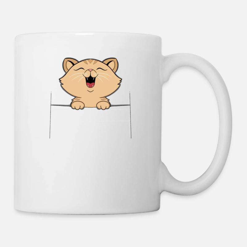 Katze - Tasse - Weiß