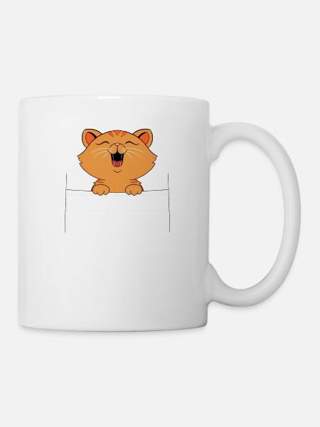 chaton - Mug blanc - blanc
