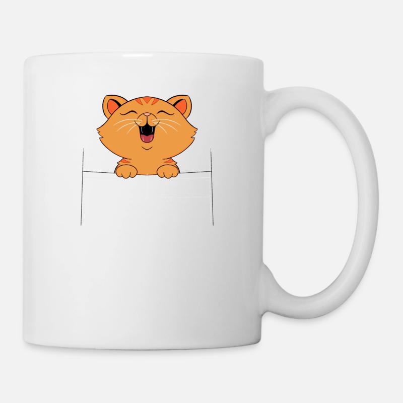 chaton - Mug blanc - blanc
