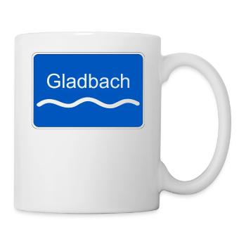 Gladbach Fluss - Tasse - Weiß - Rechts