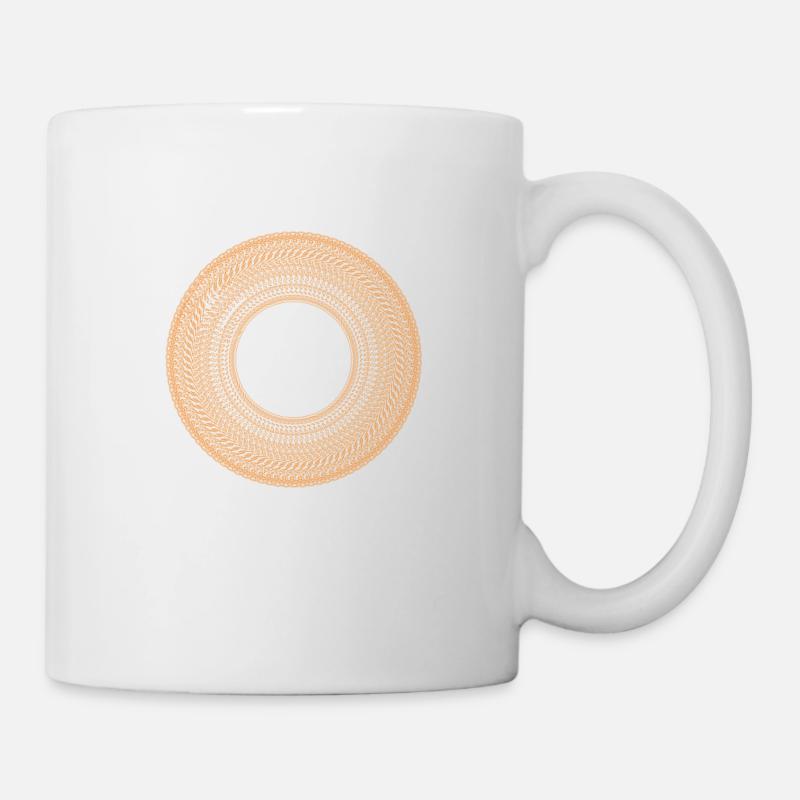 Orange cycle - Mug - white