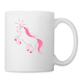 Amazing Unicorn - Das letzte Einhorn - Tasse - Weiß - Rechts