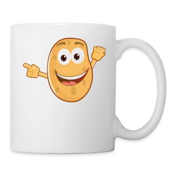 Funny Potato - Mug blanc - blanc - Droite