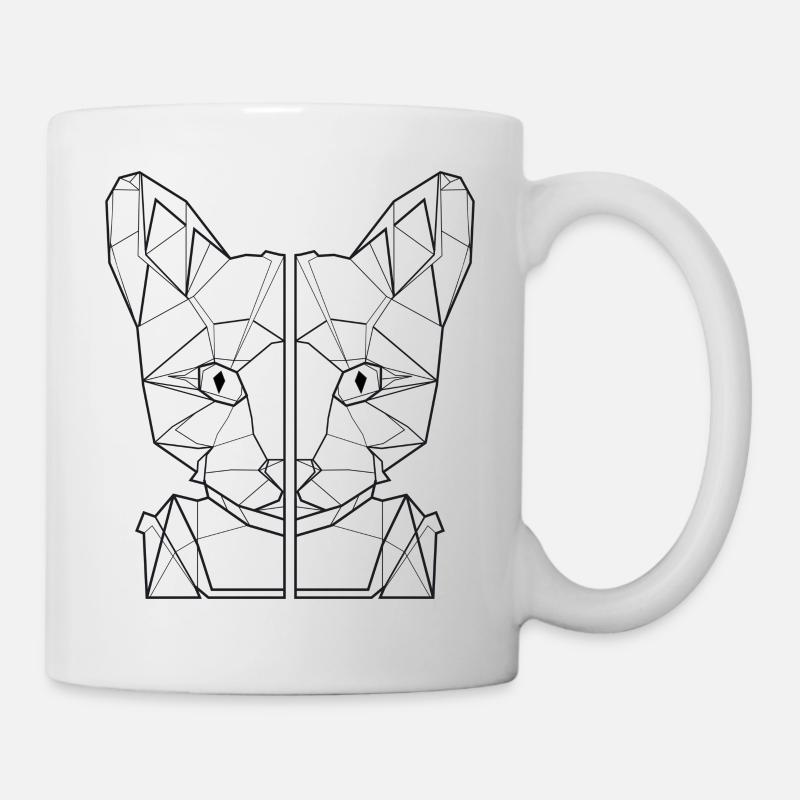 cat lover gift cat lover cat shirt - Mug - white