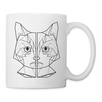 katzenfreund katzeliebhaber geschenk katze shirt - Tasse - Weiß - Rechts