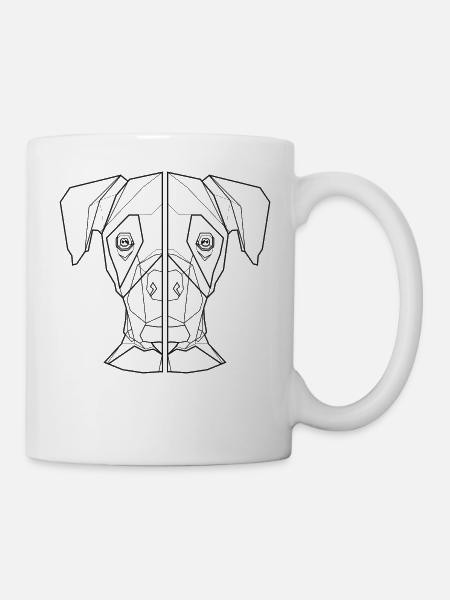 Dachshund shirt dogs friend gift - Mug - white