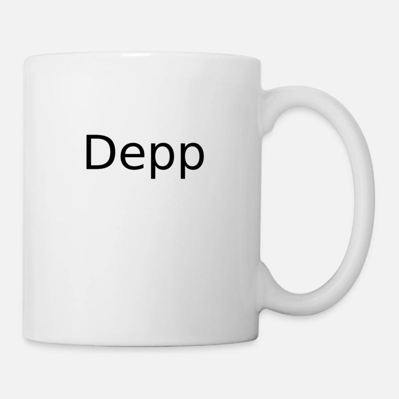 Depp - Tasse - Weiß