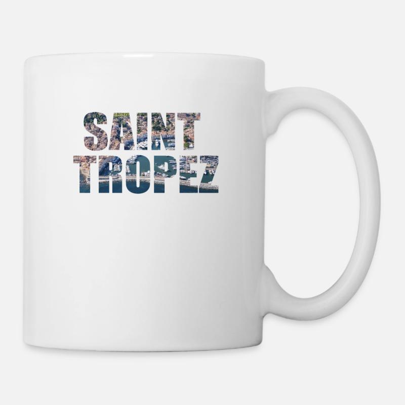 FRANCE SAINT TROPEZ - Mug - white