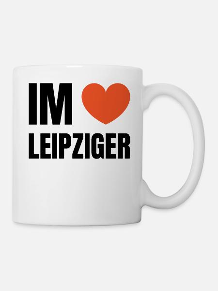 Im herzen Leipziger | Leipzig | I love - Tasse - Weiß
