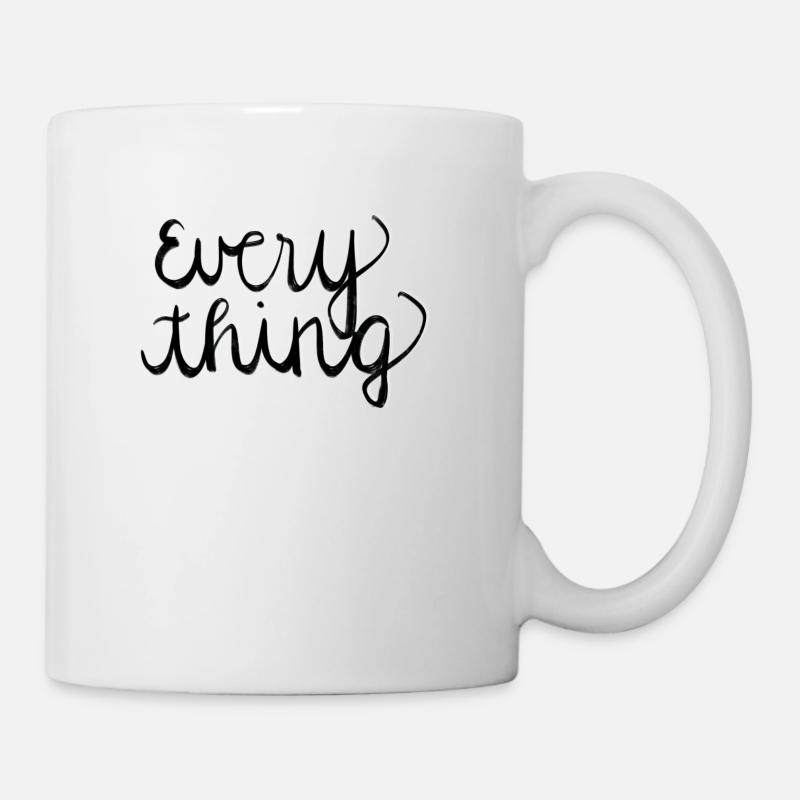 tout - Mug blanc - blanc