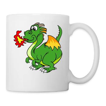 dragon - Mug - white - Right