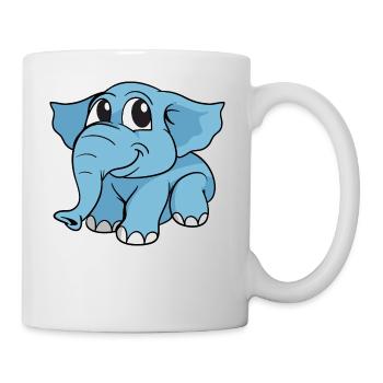 Elephant elephant - Mug - white - Right