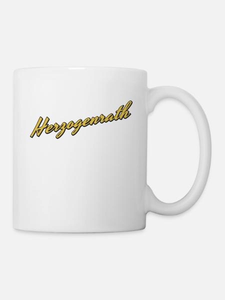 Herzogenrath - Tasse - Weiß
