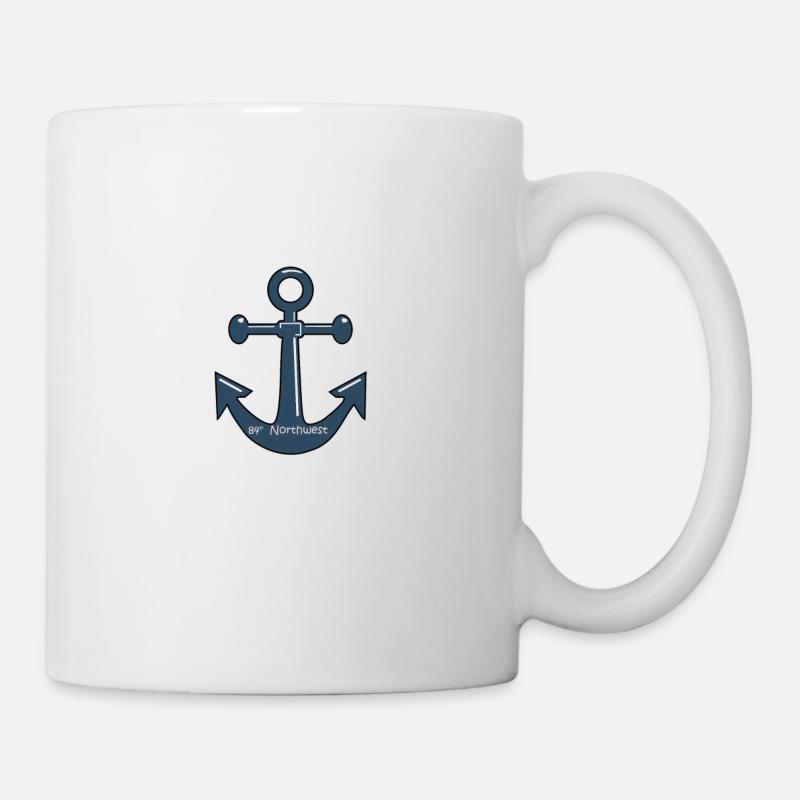 ancre - Mug blanc - blanc