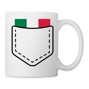 Italia Italy Italy country flag gift idea - Mug - white - Right