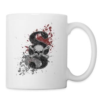 Paragraph Jolly Roger - Tasse - Weiß - Rechts