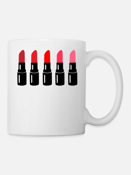 lipstick - Mug - white