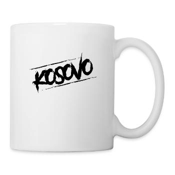 kosovo shirt albanian proud - Tasse - Weiß - Rechts
