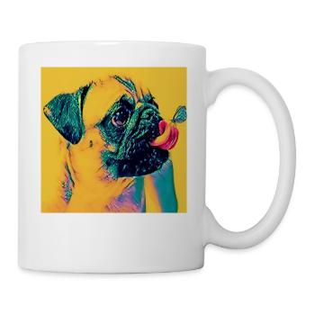 Pop Art - Mug blanc - blanc - Droite