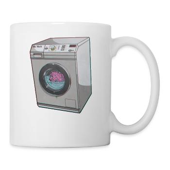 BRAIN WASHED - Tasse - Weiß - Rechts