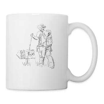 gr20 - Mug blanc - blanc - Droite
