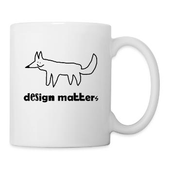 design matters - Mug - white - Right