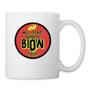 chemise arbitre avec sifflet - Mug blanc - blanc - Droite