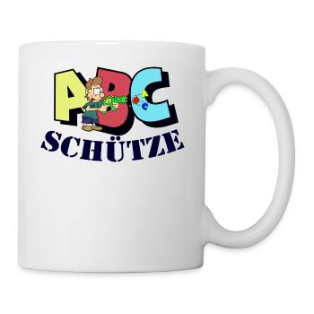 ABC Schütze - Tasse - Weiß - Rechts