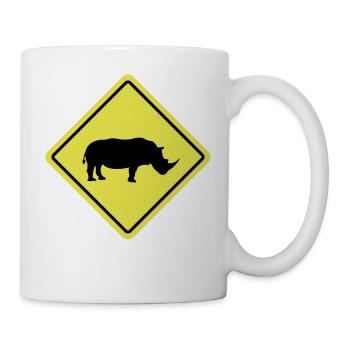 rhino - Mug - white - Right
