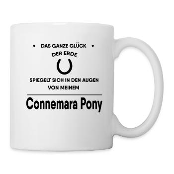 Connemara Pony Geschenk - Tasse - Weiß - Rechts