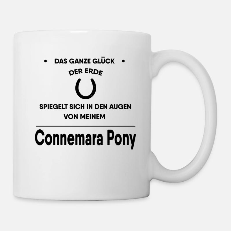 Connemara Pony Geschenk - Tasse - Weiß