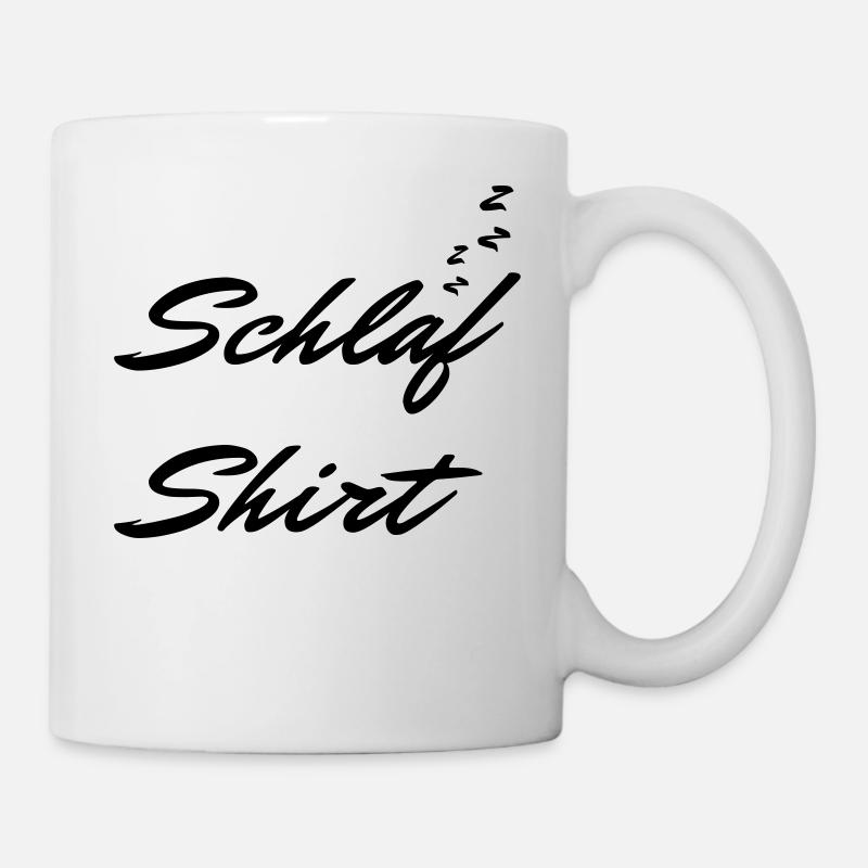 SCHLAFSHIRT - Tasse - Weiß