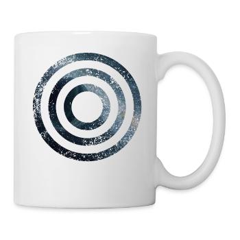ESPACE CERCLES GRUNGE CERCLES - Mug blanc - blanc - Droite