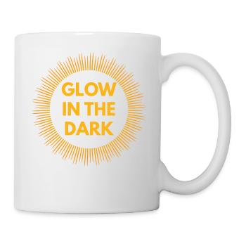 Sonnenfinsternis, Sonne, Geschenk, T-Shirt - Tasse - Weiß - Rechts