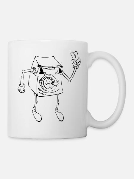 Washing machine - Mug - white