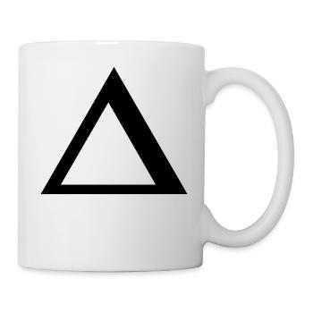 Delta greek alphabet - Tasse - Weiß - Rechts