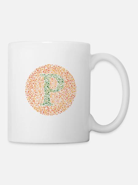 Rho Eye Test - Mug blanc - blanc