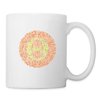 Theta Eye Test - Mug - white - Right