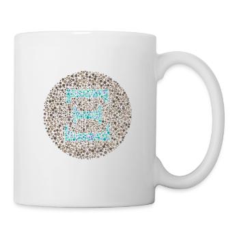 Xi Eye Test - Mug - white - Right