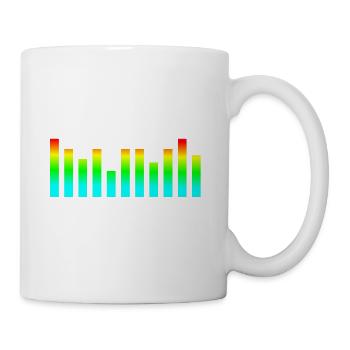 Music Is My Therapy - Tasse - Weiß - Rechts
