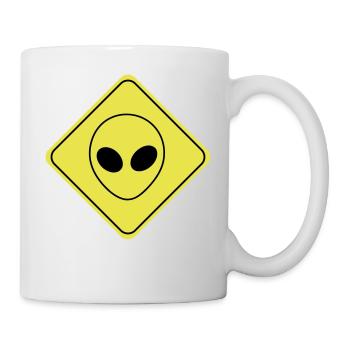 Alien characters - Mug - white - Right