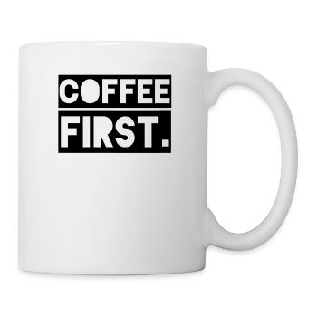 Coffee First - Mug - white - Right