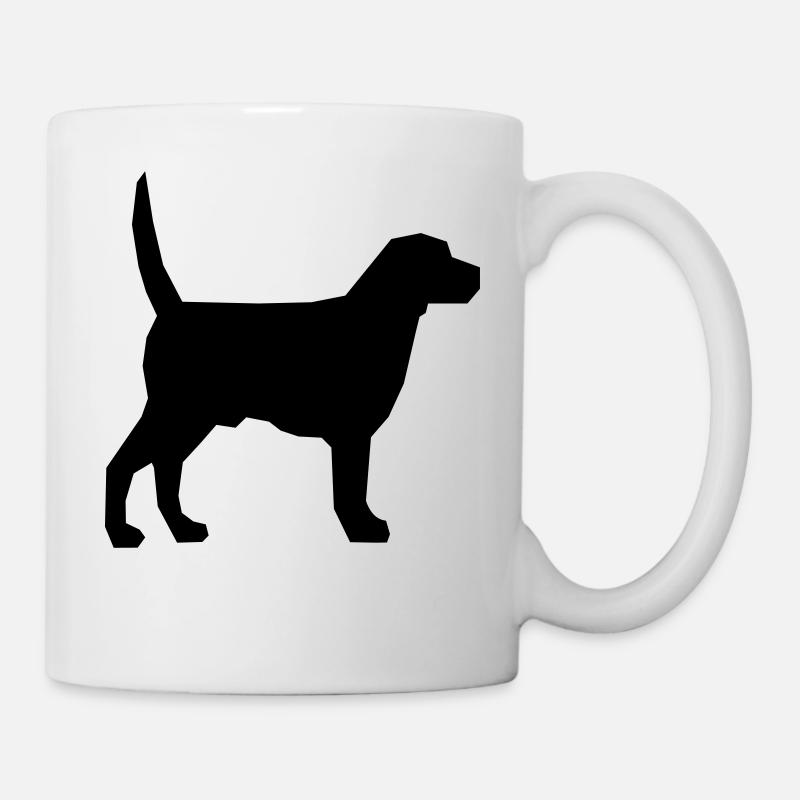 Hund - Tasse - Weiß