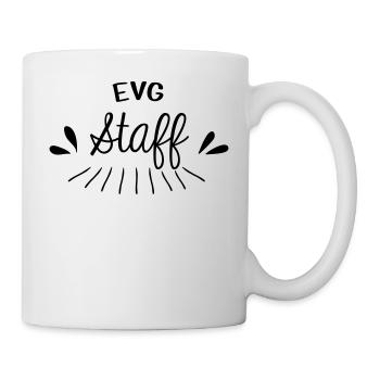 EVG STAFF - Mug blanc - blanc - Droite