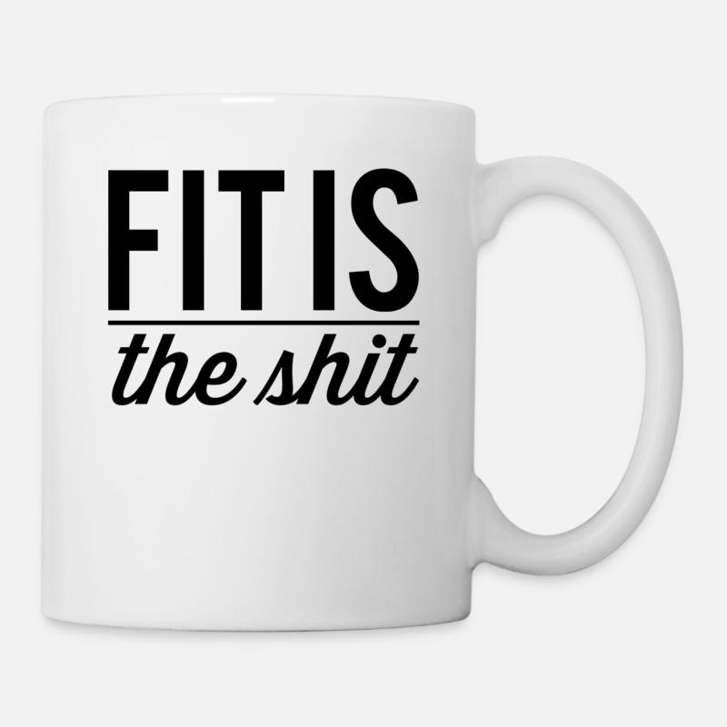 Je suis en forme physique citation t-shirt - Mug blanc - blanc