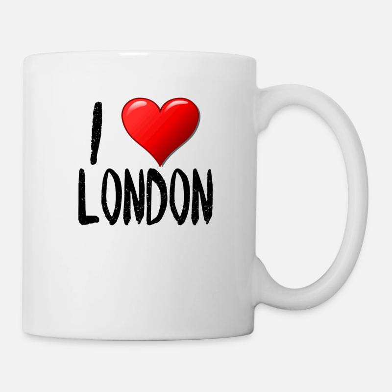 J'aime Londres - Mug blanc - blanc