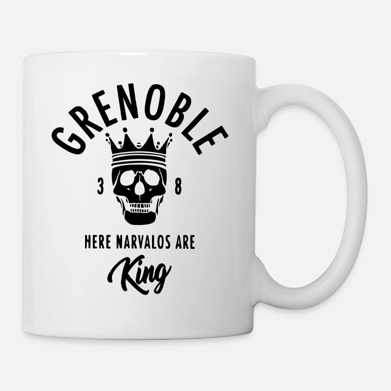 grenoble narvalo - Mug blanc - blanc